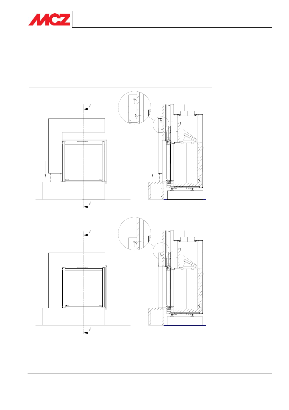 Phase 8 - assembly of steel frame (element 7) | MCZ Mondrian User Manual | Page 14 / 18