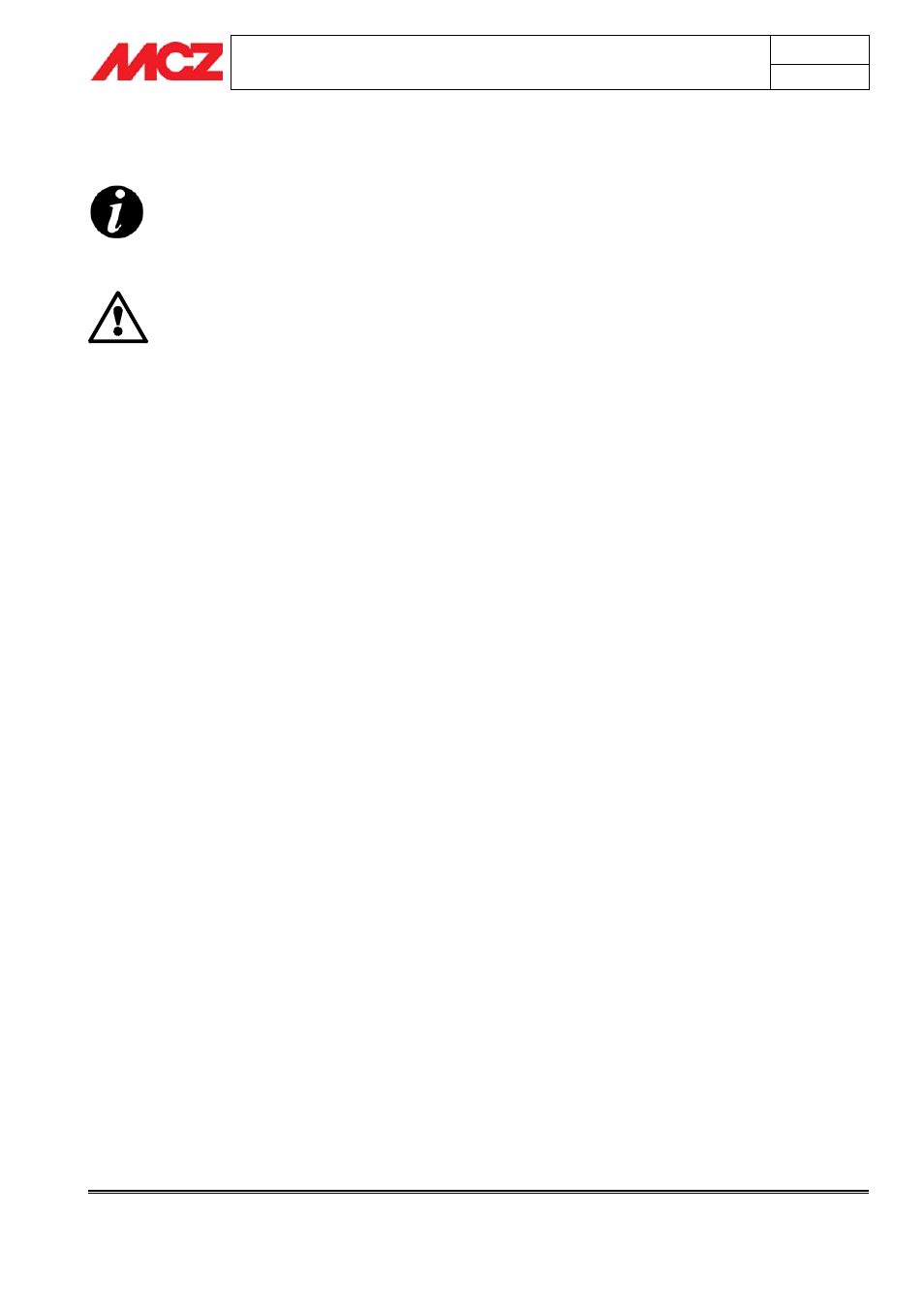 MCZ Passe-partout User Manual | Page 4 / 15