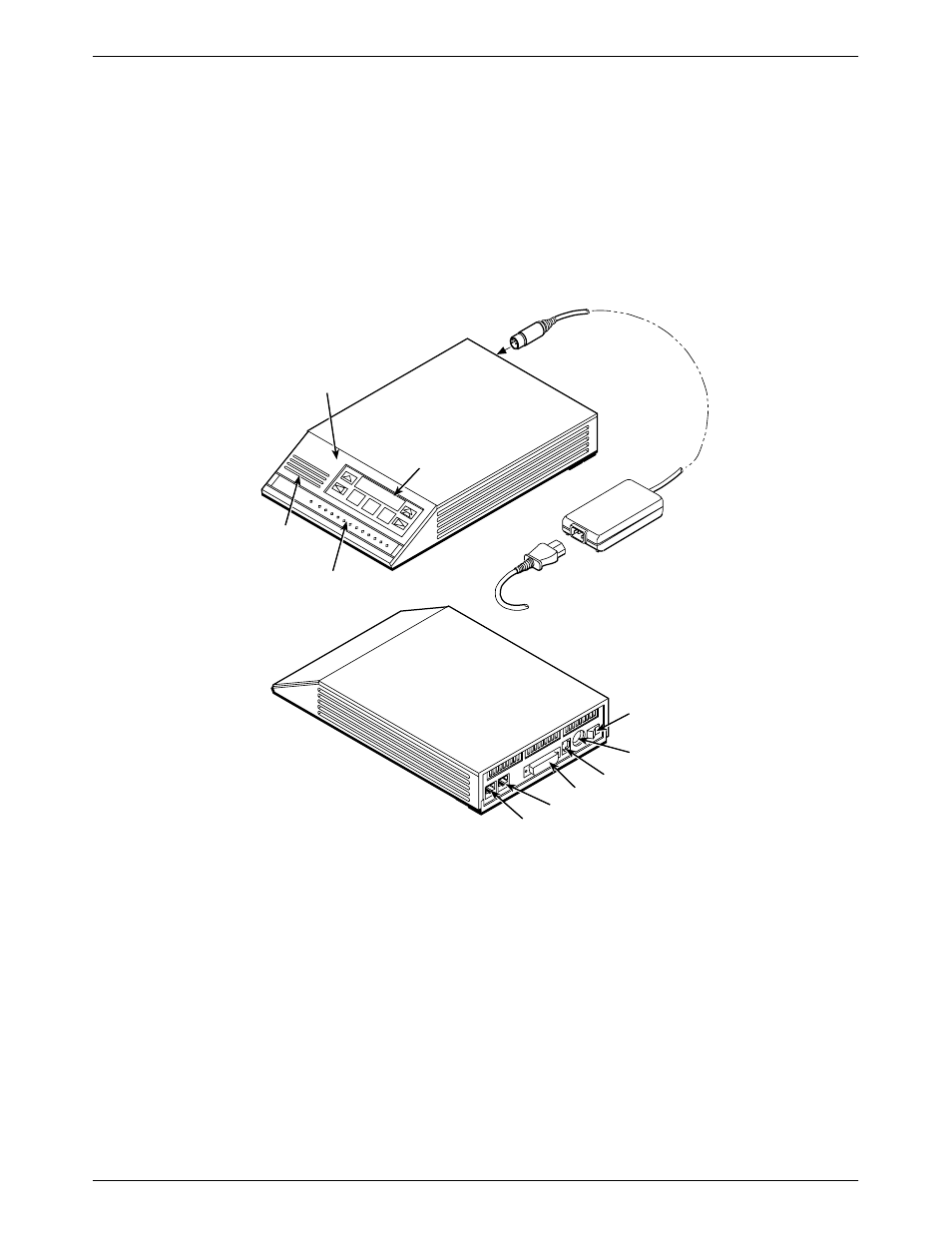 Standalone model 3910 4-wire/2-wire modem | Digicom COMSPHERE 3910 User Manual | Page 17 / 280
