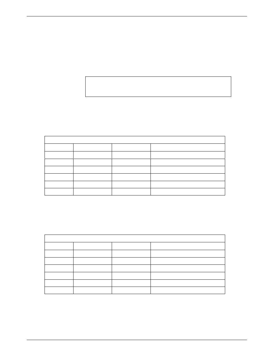 Database table examples | Digicom COMSPHERE 3910 User Manual | Page 180 / 280