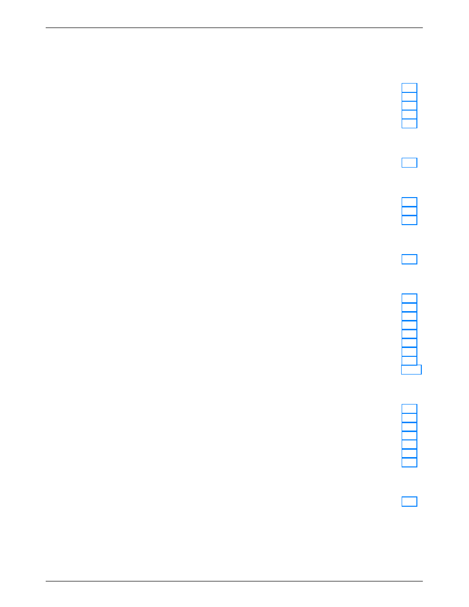Dcp operation, Status branch, Dcp configuration | Poll list branch, Control branch, Test branch, Sub-network health and status branch | Digicom COMSPHERE 3910 User Manual | Page 6 / 280