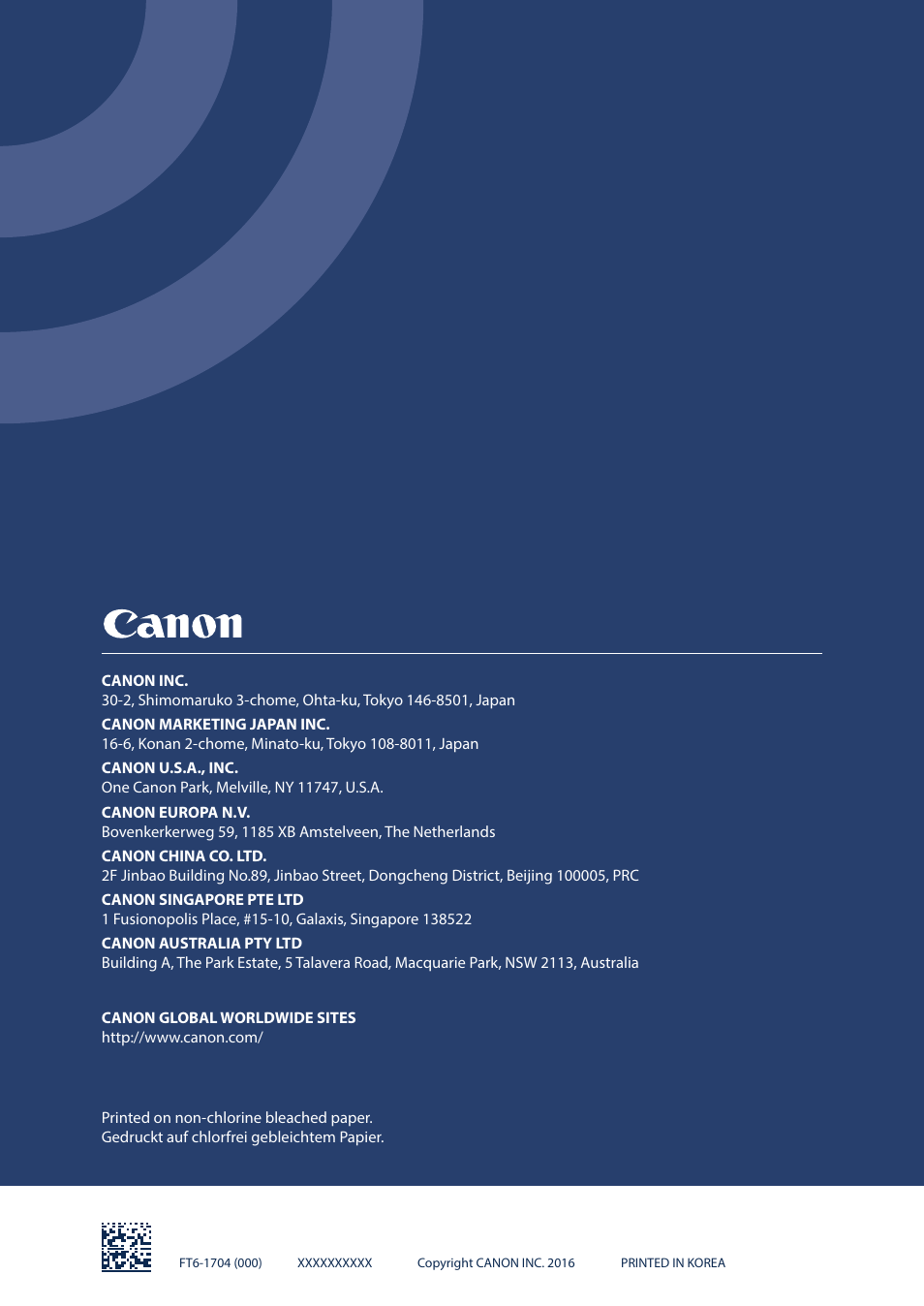 Canon i-SENSYS MF244dw User Manual | Page 124 / 124