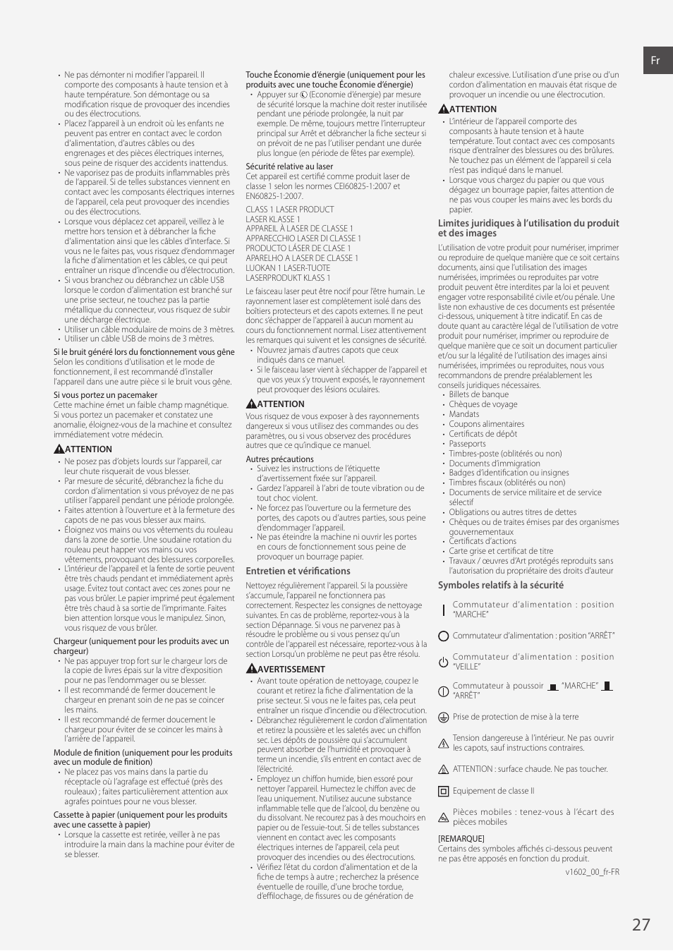 Canon i-SENSYS MF244dw User Manual | Page 27 / 308