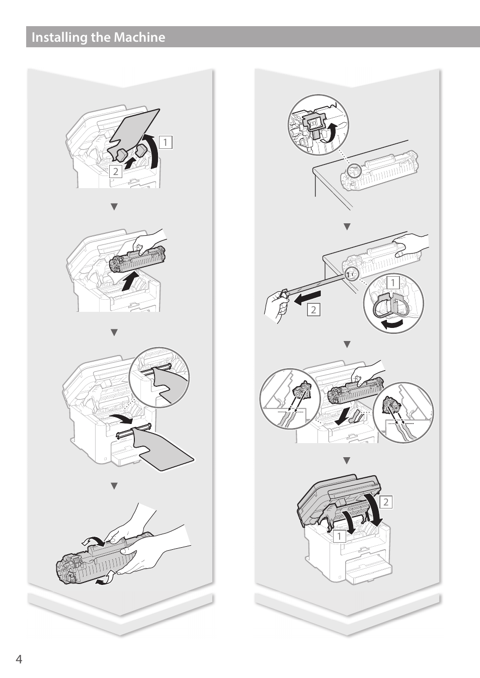 Installing the machine | Canon i-SENSYS MF244dw User Manual | Page 4 / 308