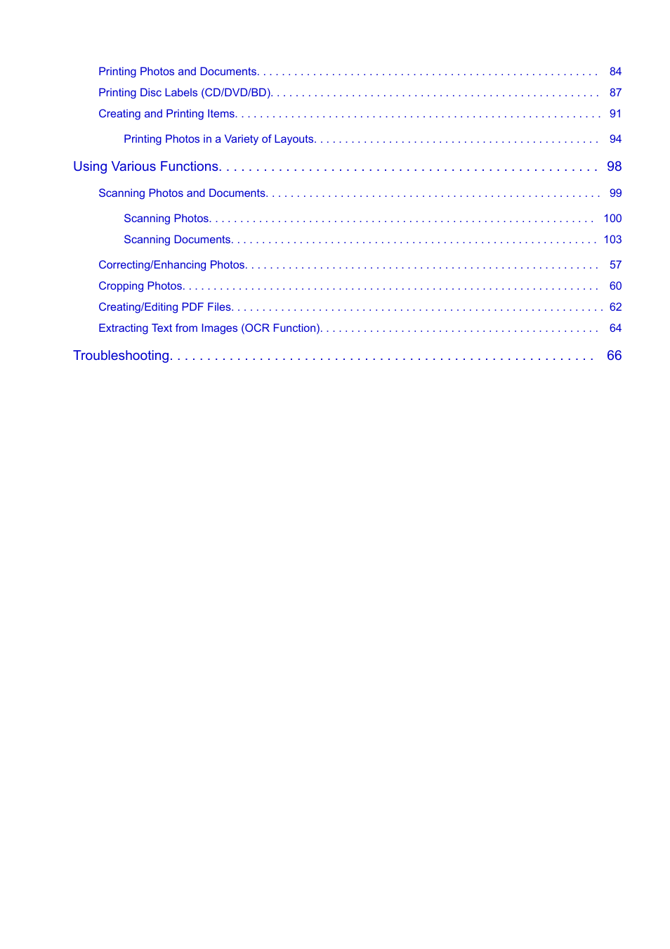 Canon PIXMA E474 User Manual | Page 3 / 115