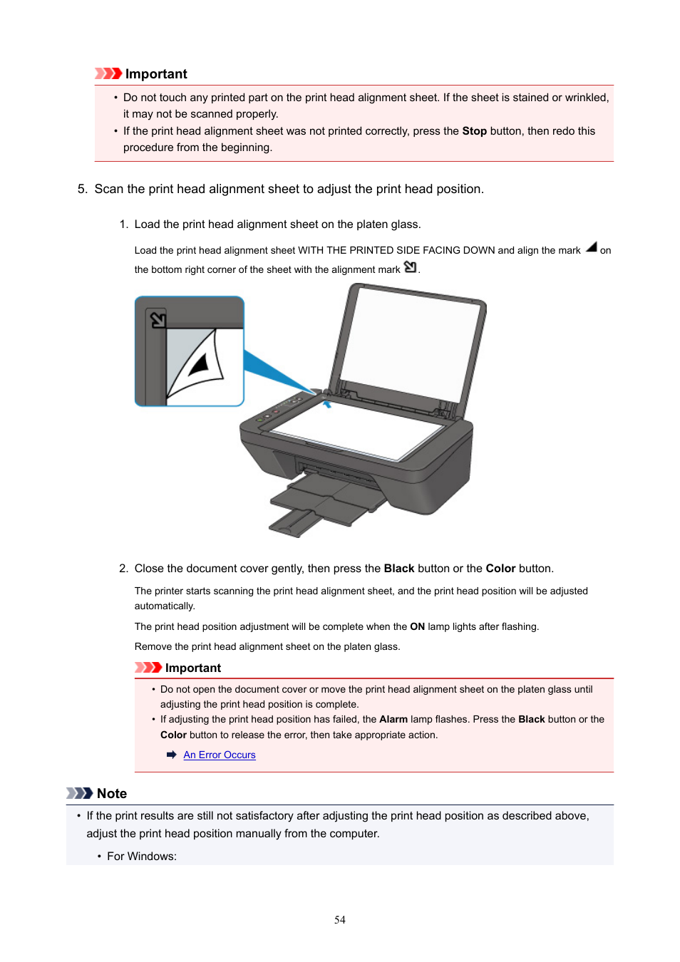 Canon PIXMA E474 User Manual | Page 54 / 350