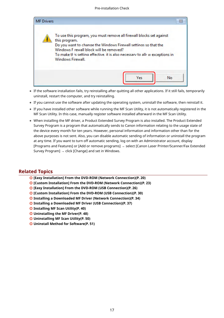 Related topics | Canon i-SENSYS MF244dw User Manual | Page 19 / 60