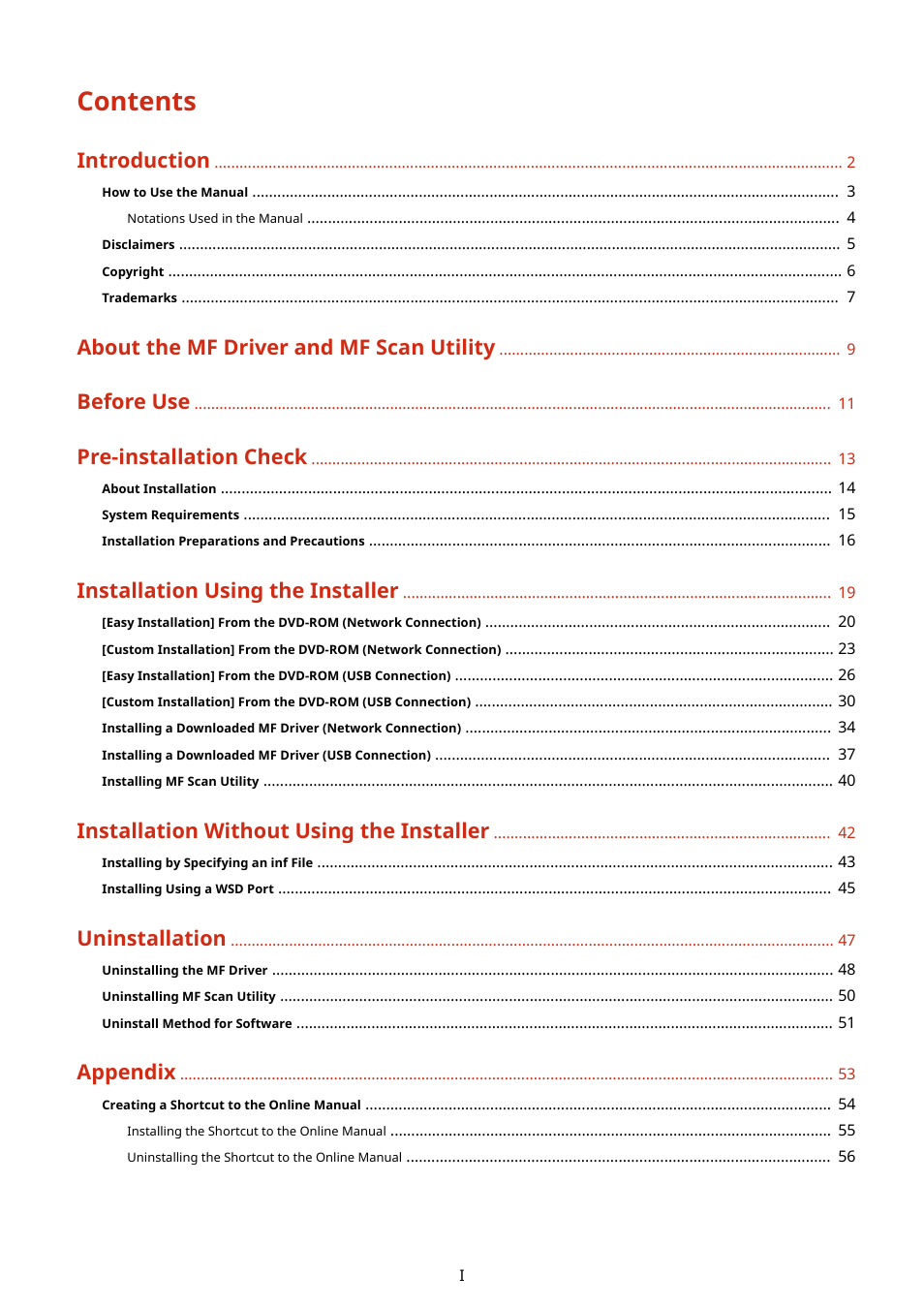 Canon i-SENSYS MF244dw User Manual | Page 2 / 60