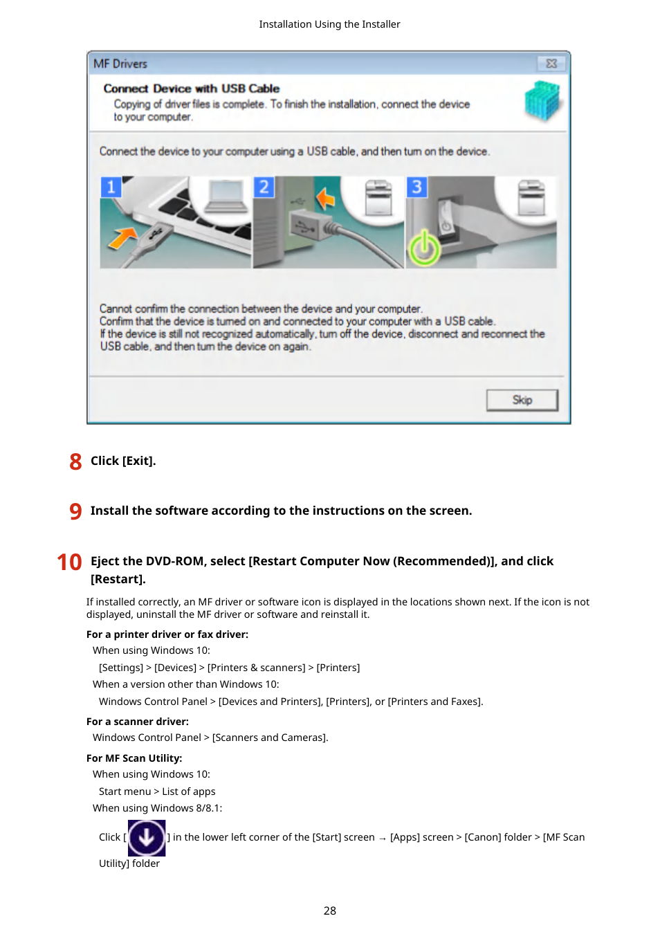 Canon i-SENSYS MF244dw User Manual | Page 30 / 60