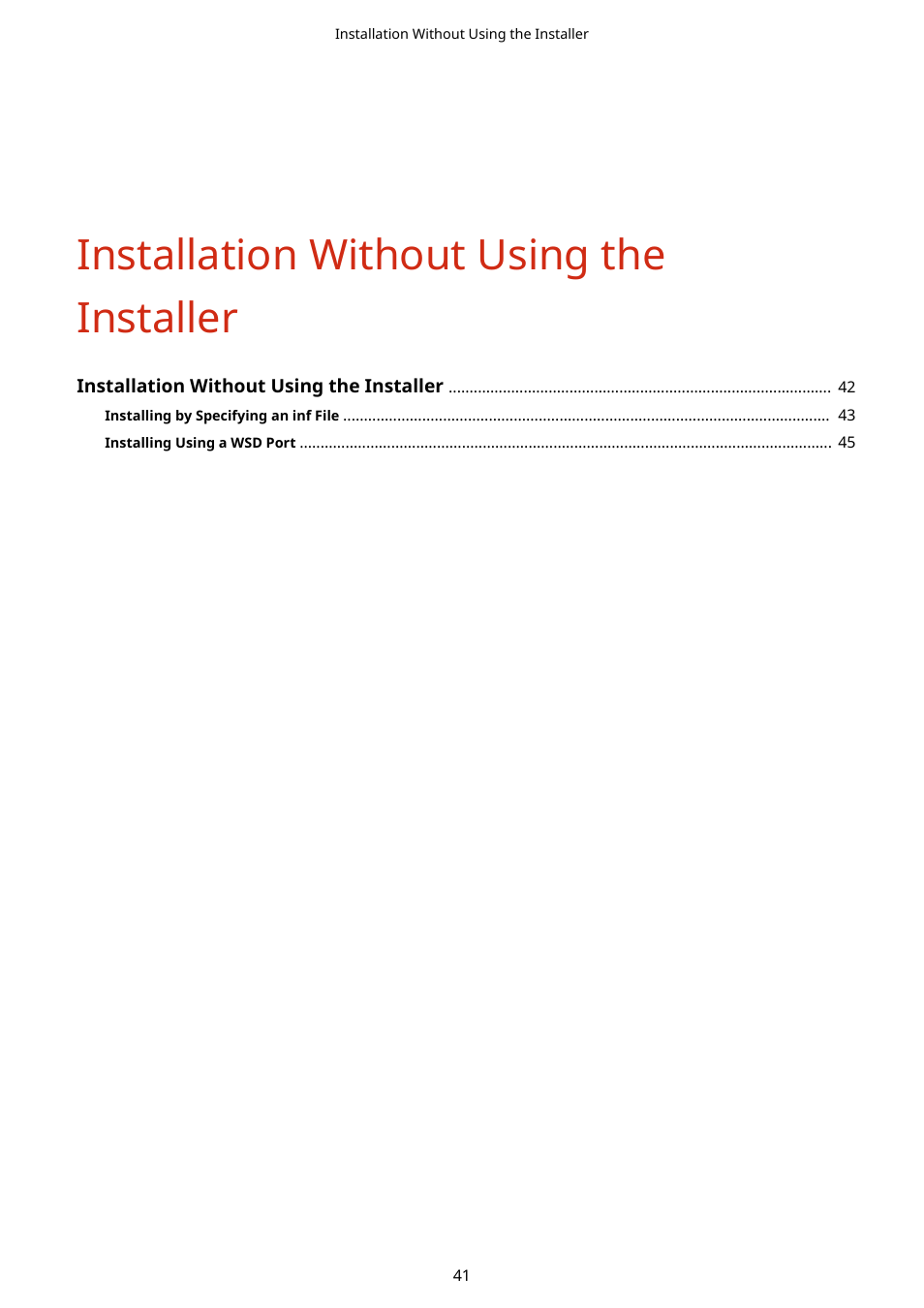 Installation without using the installer | Canon i-SENSYS MF244dw User Manual | Page 43 / 60