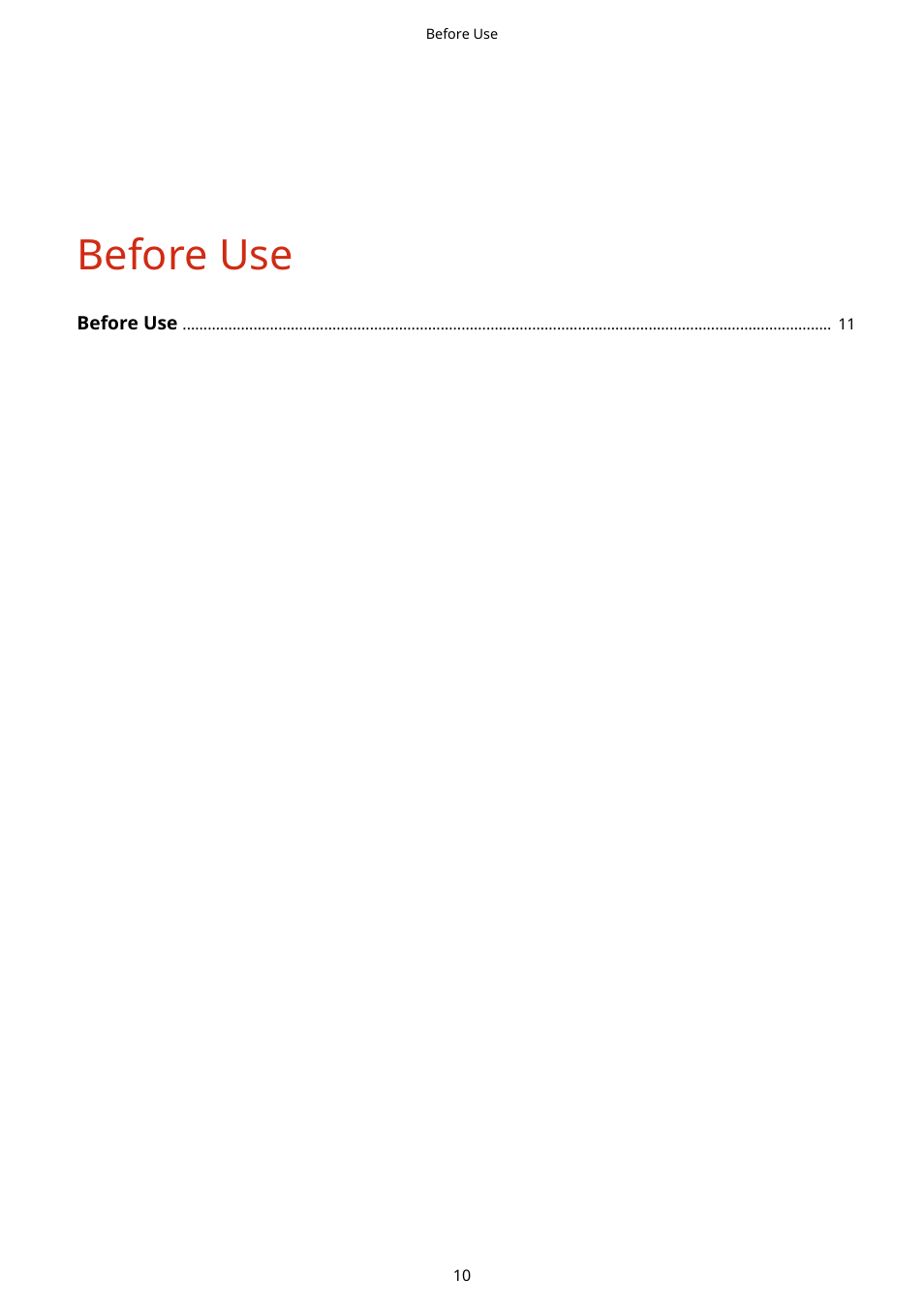 Before use | Canon i-SENSYS MF244dw User Manual | Page 13 / 85