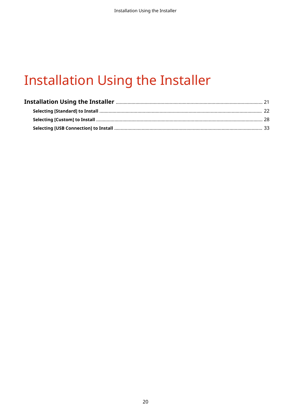 Installation using the installer | Canon i-SENSYS MF244dw User Manual | Page 23 / 85