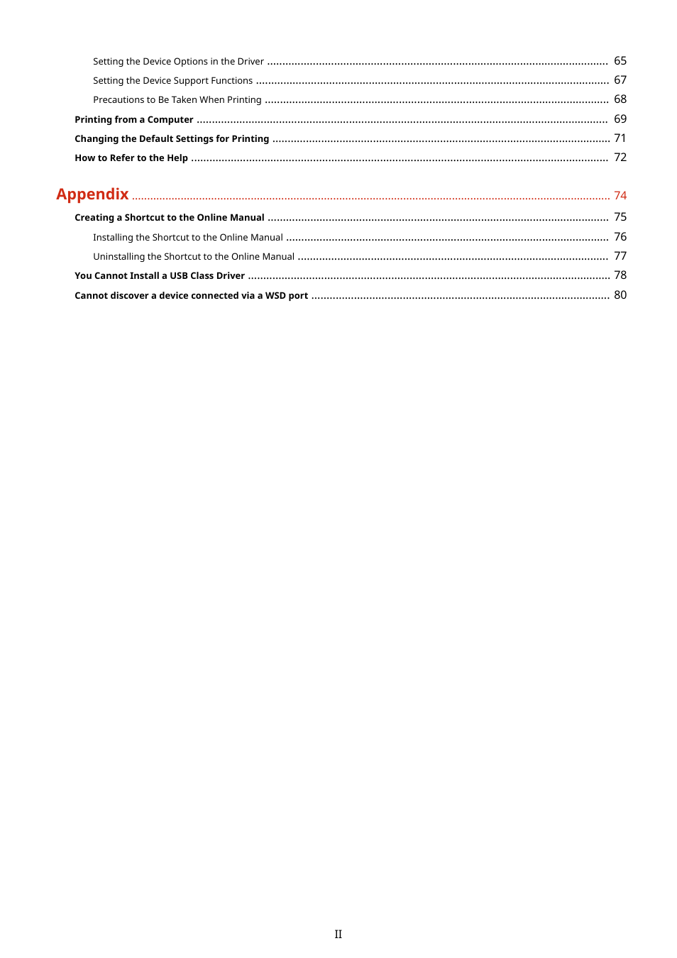 Appendix | Canon i-SENSYS MF244dw User Manual | Page 3 / 85