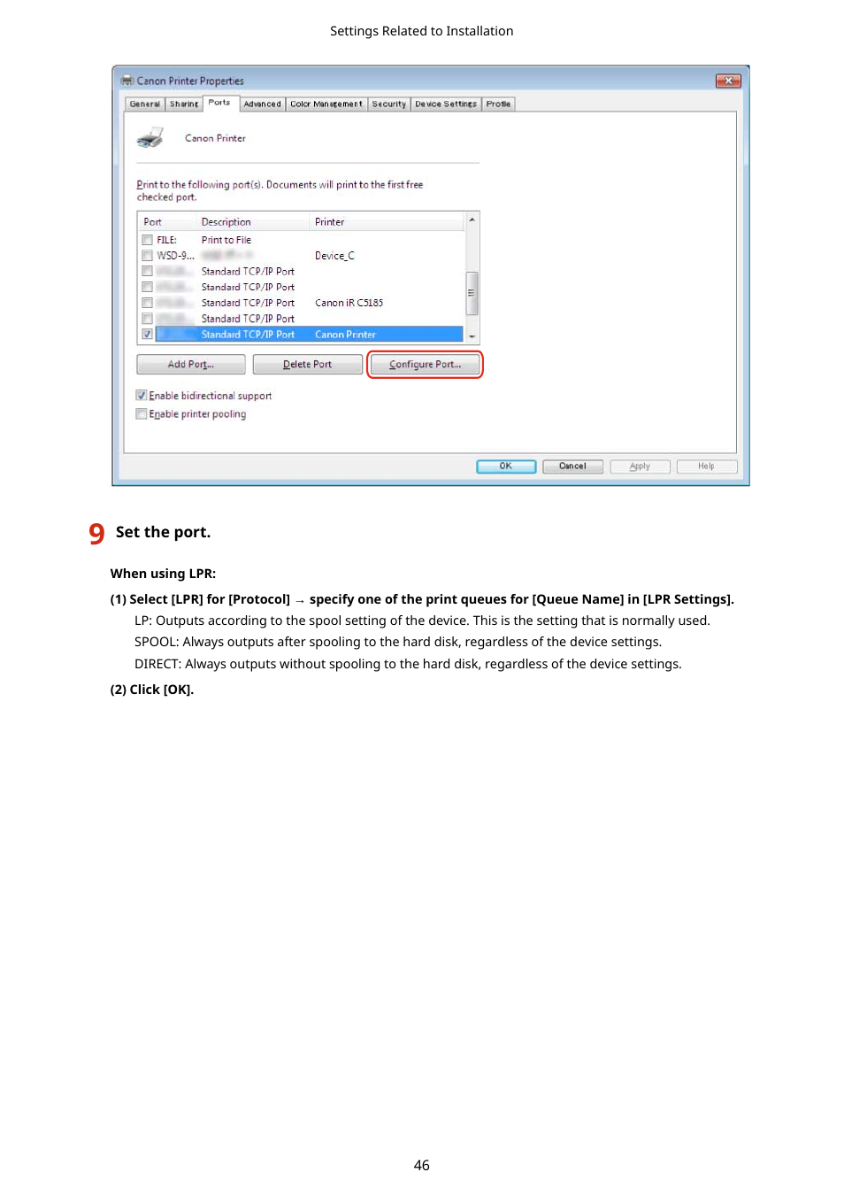 Canon i-SENSYS MF244dw User Manual | Page 49 / 85