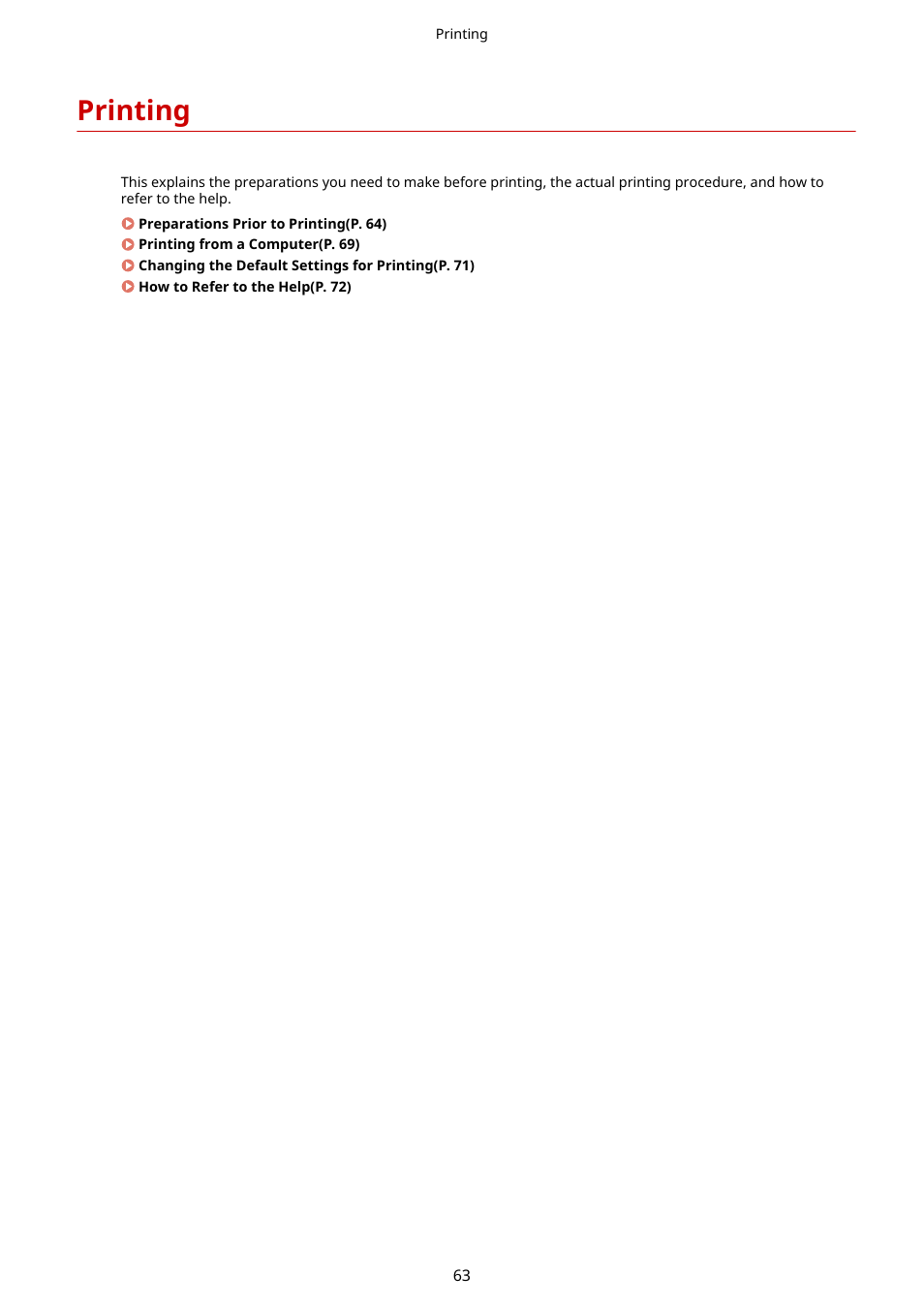 Printing | Canon i-SENSYS MF244dw User Manual | Page 66 / 85