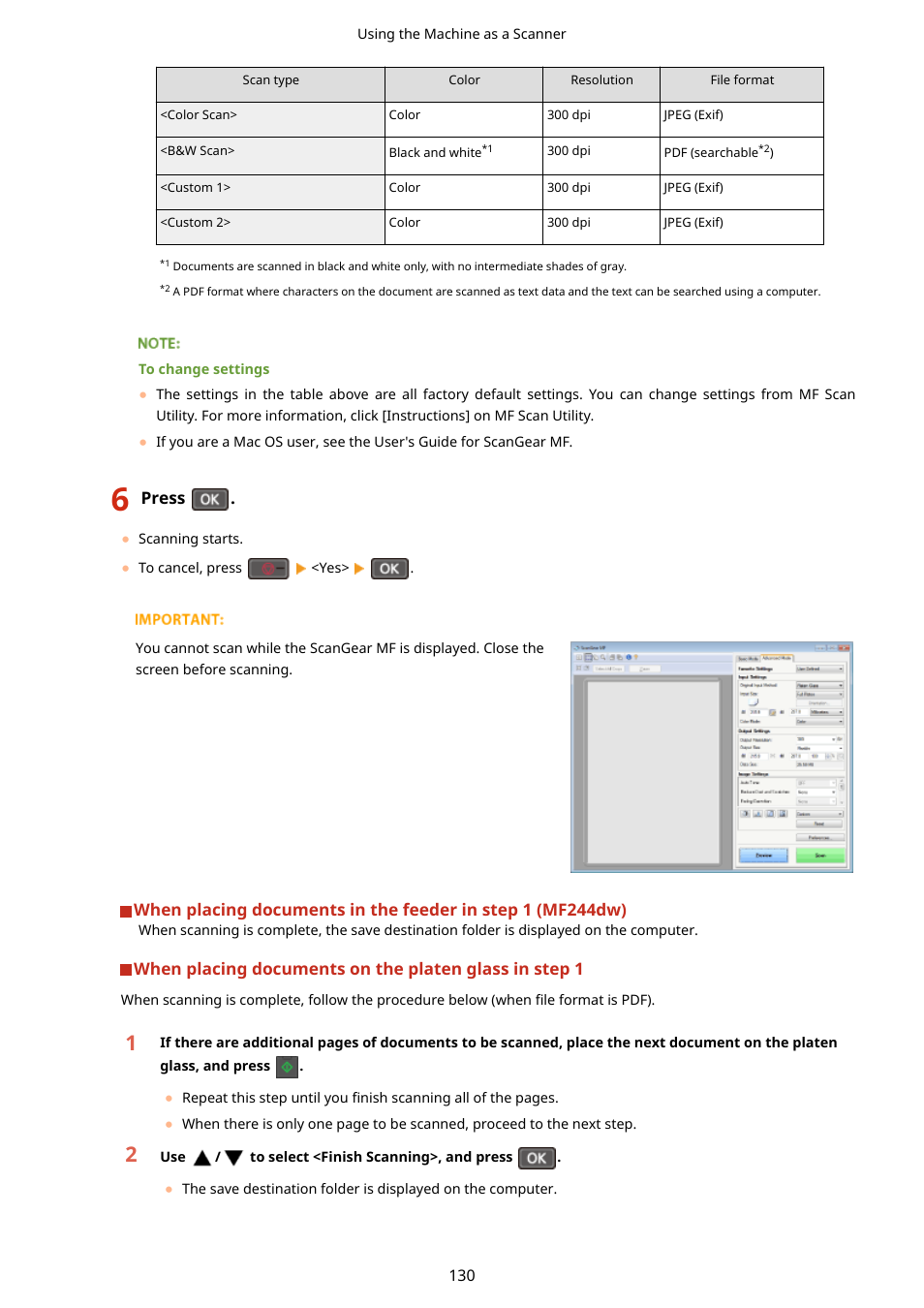 Canon i-SENSYS MF244dw User Manual | Page 136 / 477