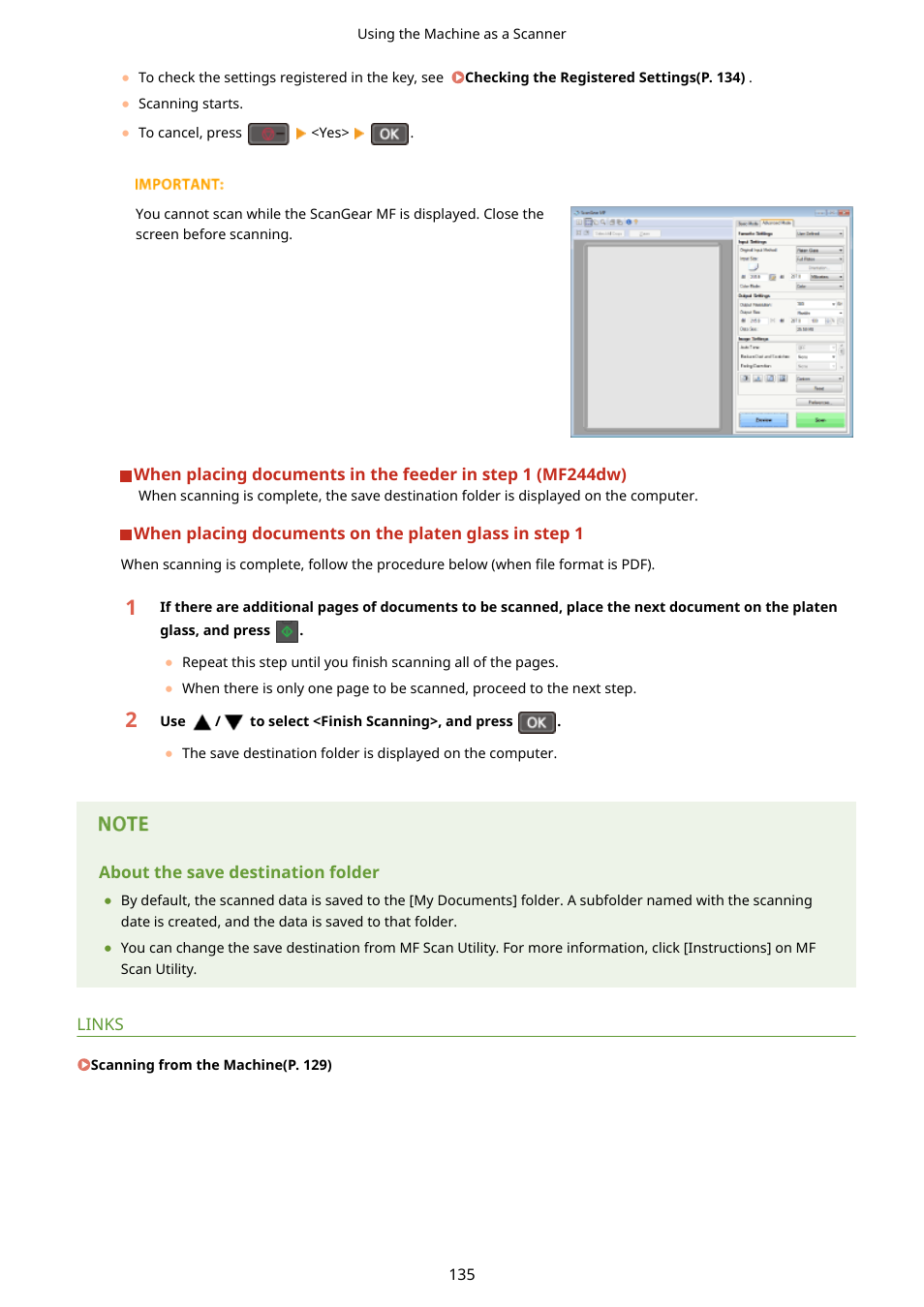 Canon i-SENSYS MF244dw User Manual | Page 141 / 477