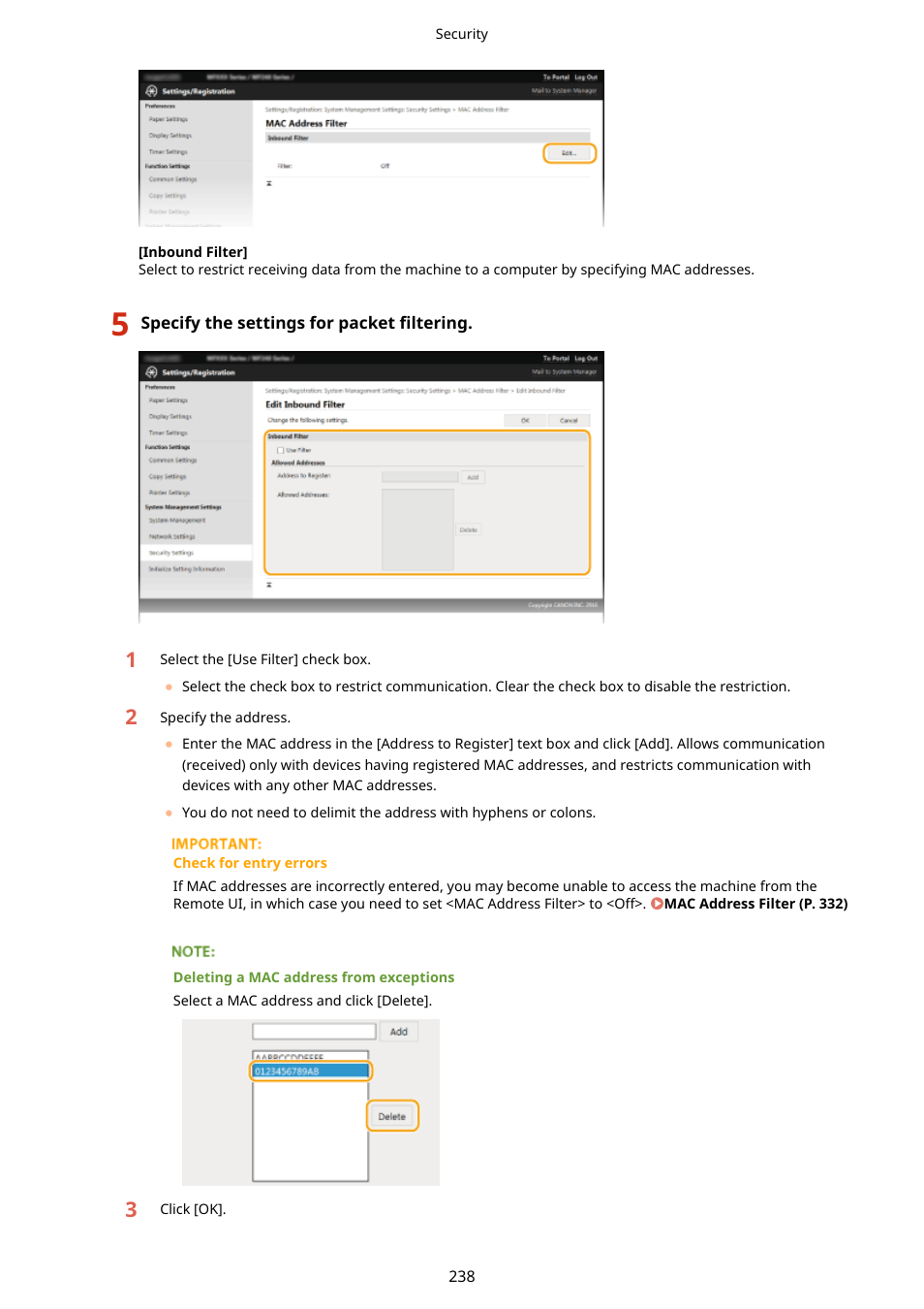 Canon i-SENSYS MF244dw User Manual | Page 244 / 477