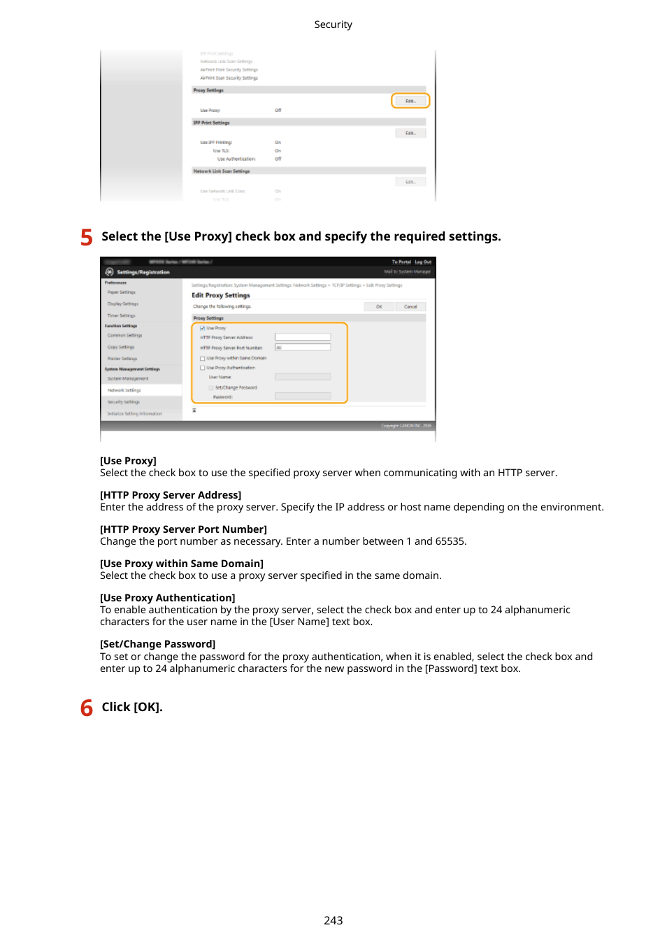 Canon i-SENSYS MF244dw User Manual | Page 249 / 477