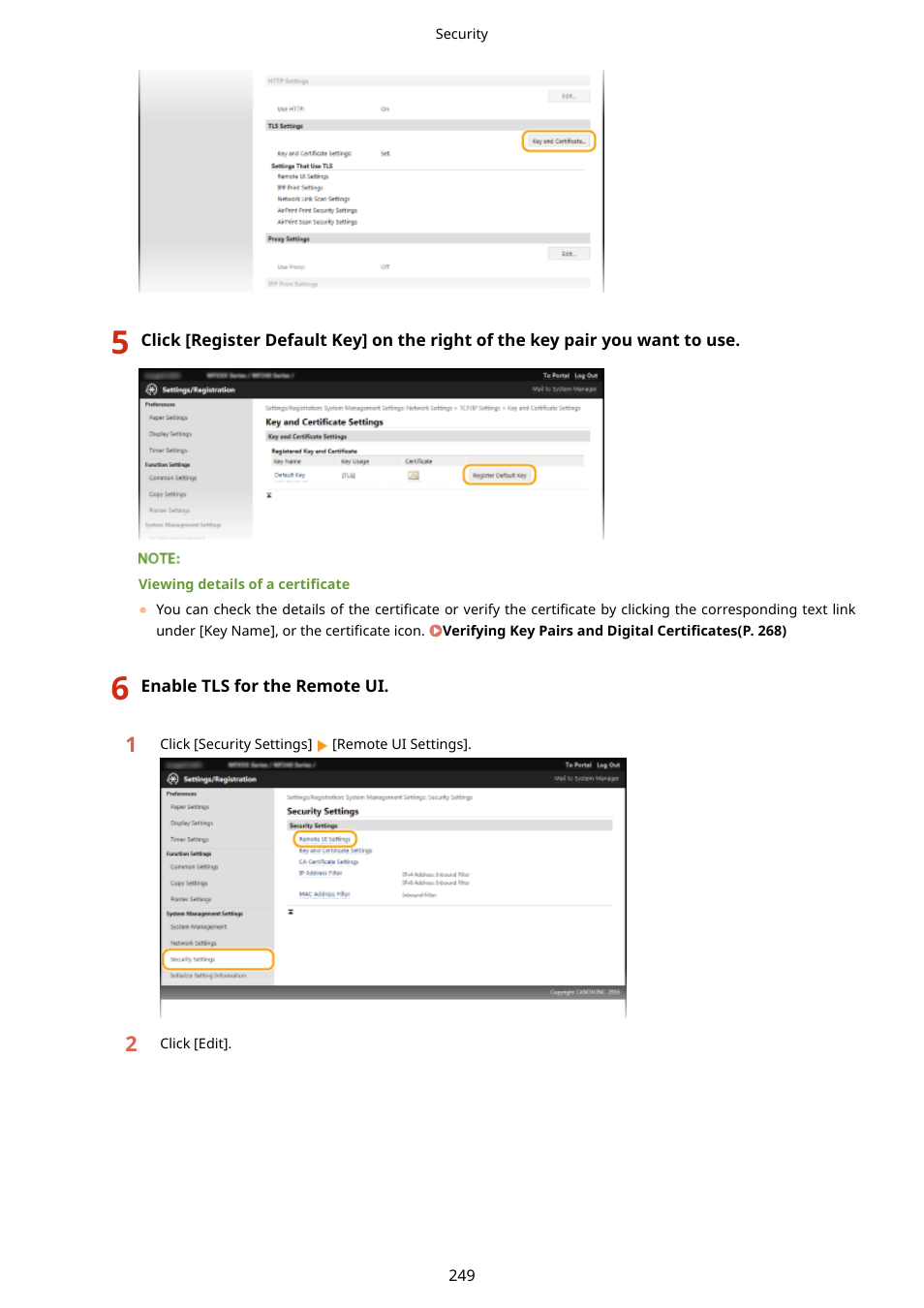 Canon i-SENSYS MF244dw User Manual | Page 255 / 477