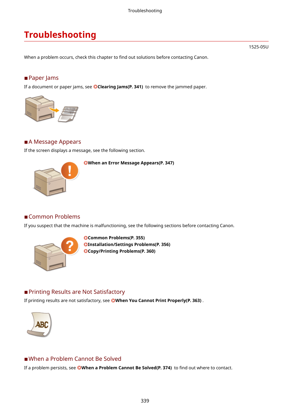 Troubleshooting | Canon i-SENSYS MF244dw User Manual | Page 345 / 477