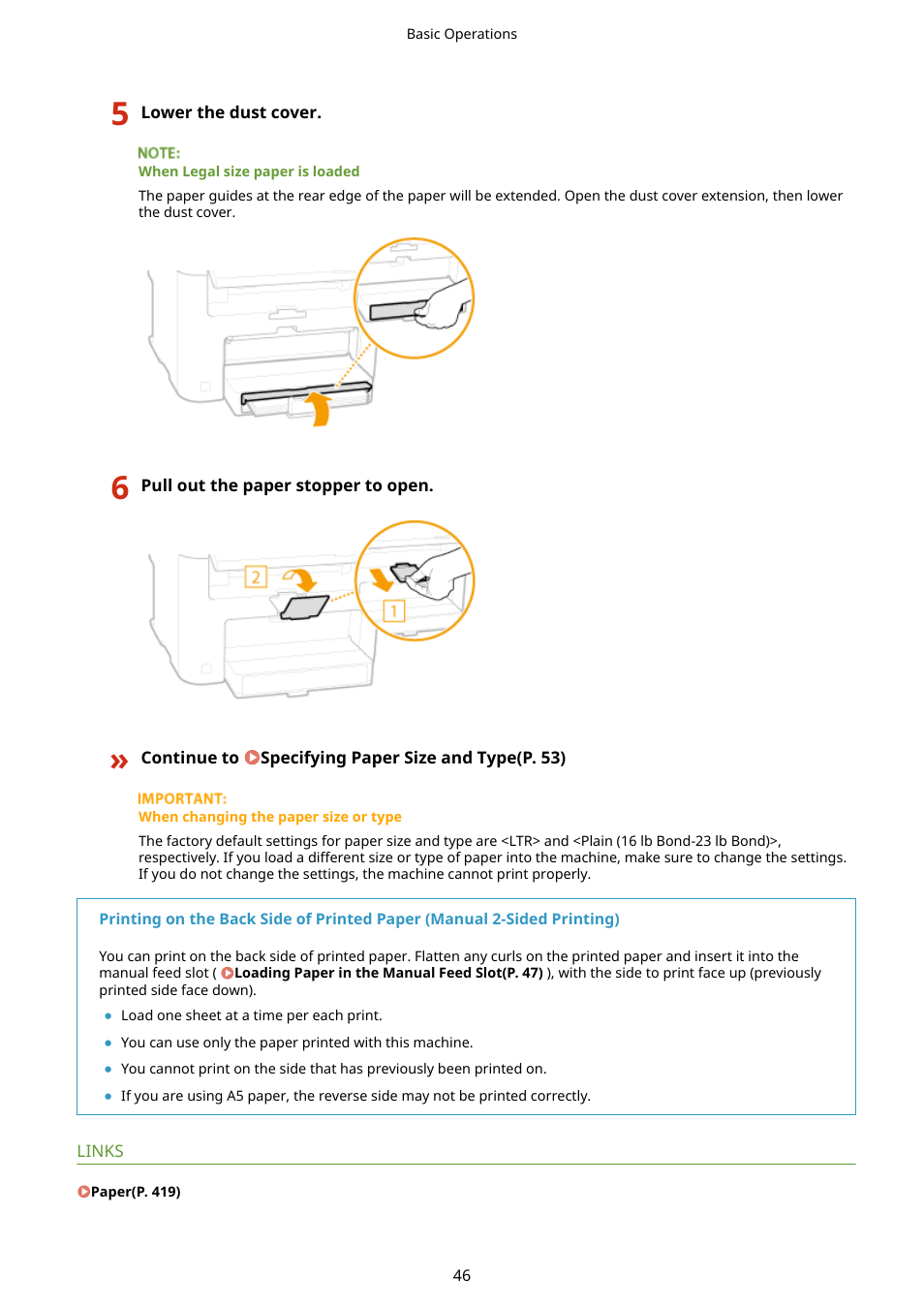Canon i-SENSYS MF244dw User Manual | Page 52 / 477