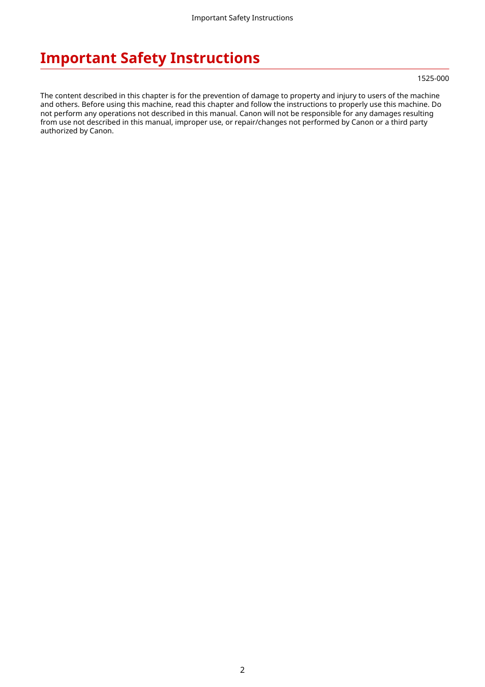 Important safety instructions | Canon i-SENSYS MF244dw User Manual | Page 8 / 477
