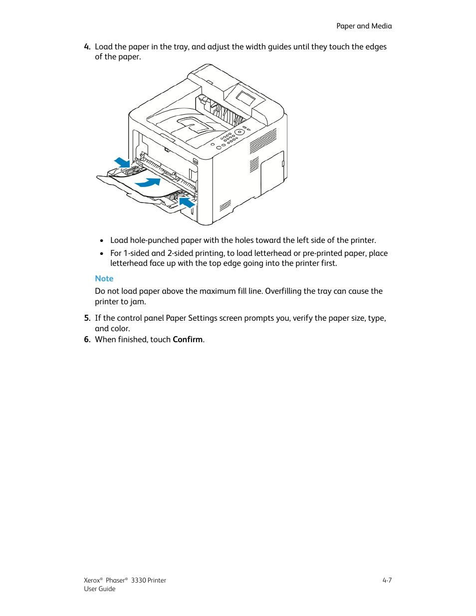 Xerox Phaser 3330 User Manual | Page 45 / 114