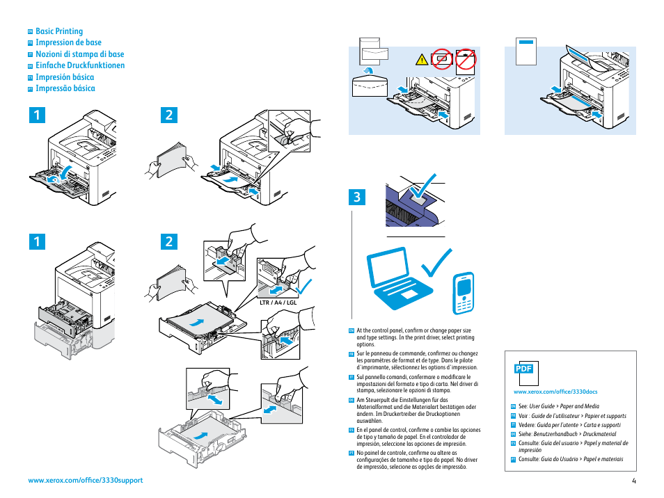 Xerox Phaser 3330 User Manual | Page 4 / 5