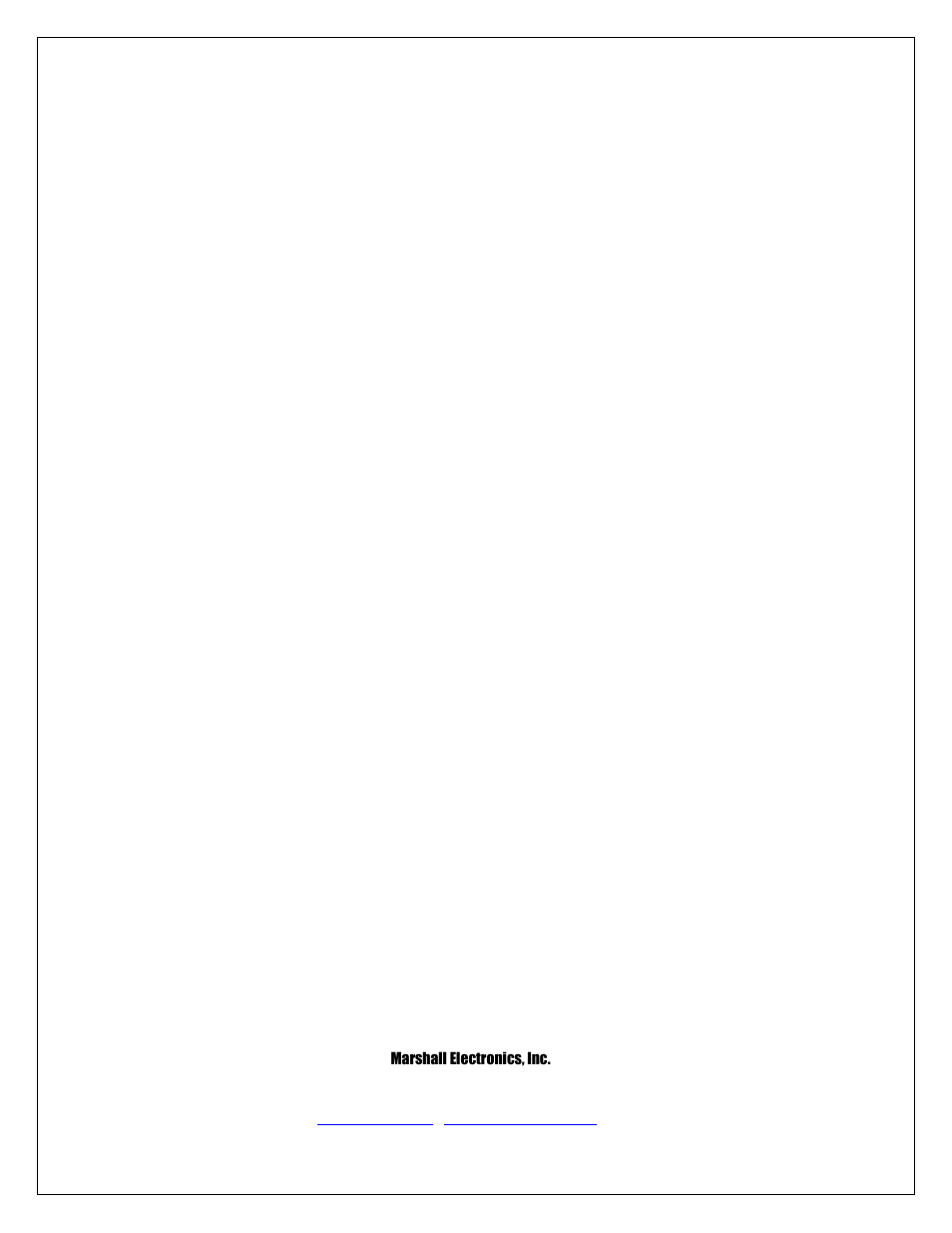 Marshall Electronics VAC-11HU3 User Manual | Page 4 / 4