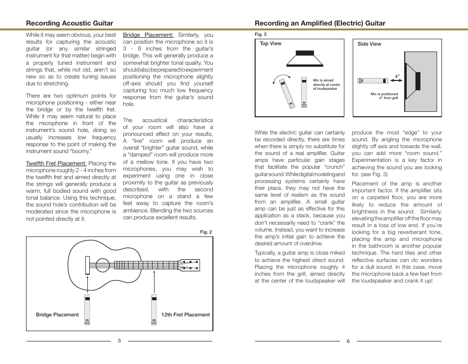 Marshall Electronics MXL Genesis SE User Manual | Page 6 / 6