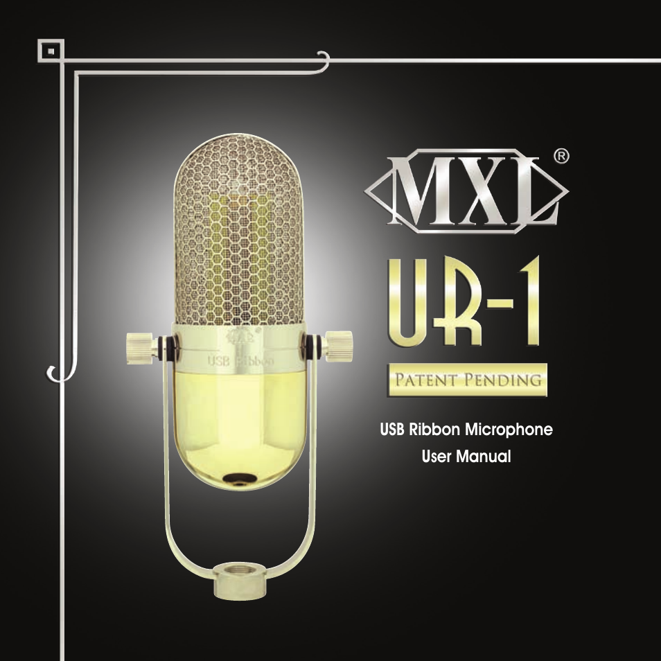 Marshall Electronics MXL UR-1 User Manual | 12 pages