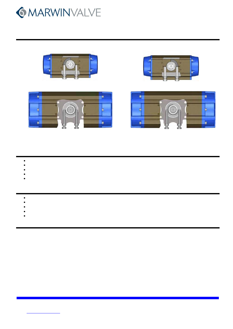 Instruction and maintenance manual, 9 adjustment, Lr l r | Marwin Valve UT Series Pneumatic Actuators User Manual | Page 9 / 10