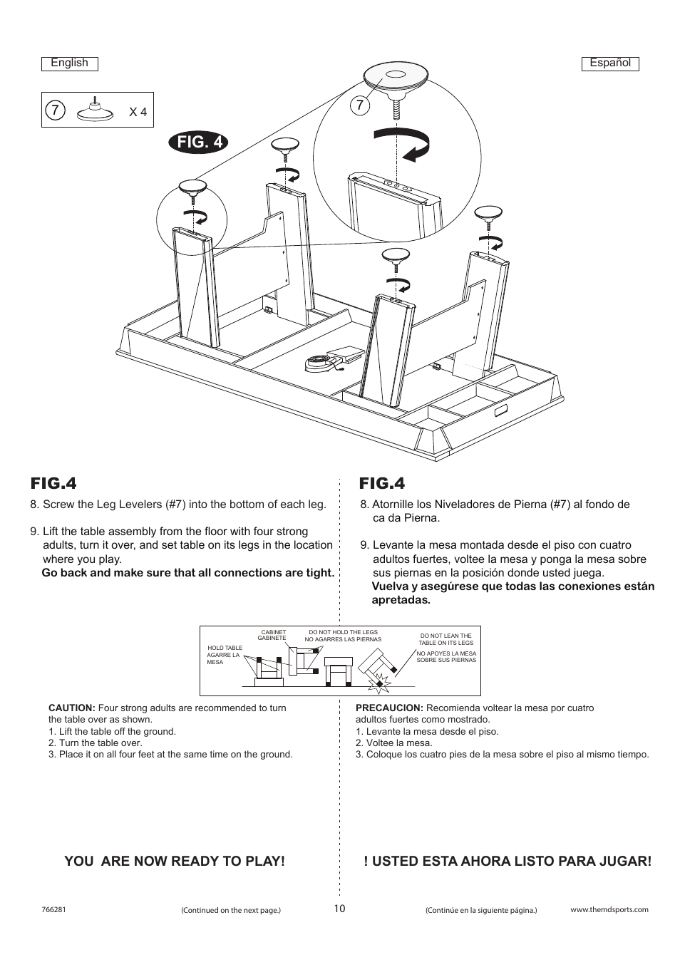 Fig. 4, Fig.4 | Medal Sports CS1319002/766281 User Manual | Page 11 / 15