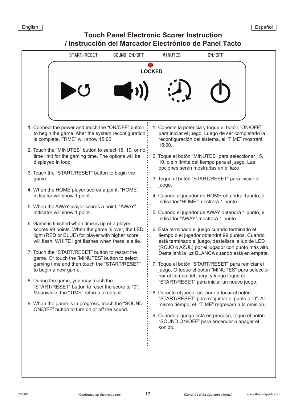 Medal Sports CS1319002/766281 User Manual | Page 13 / 15