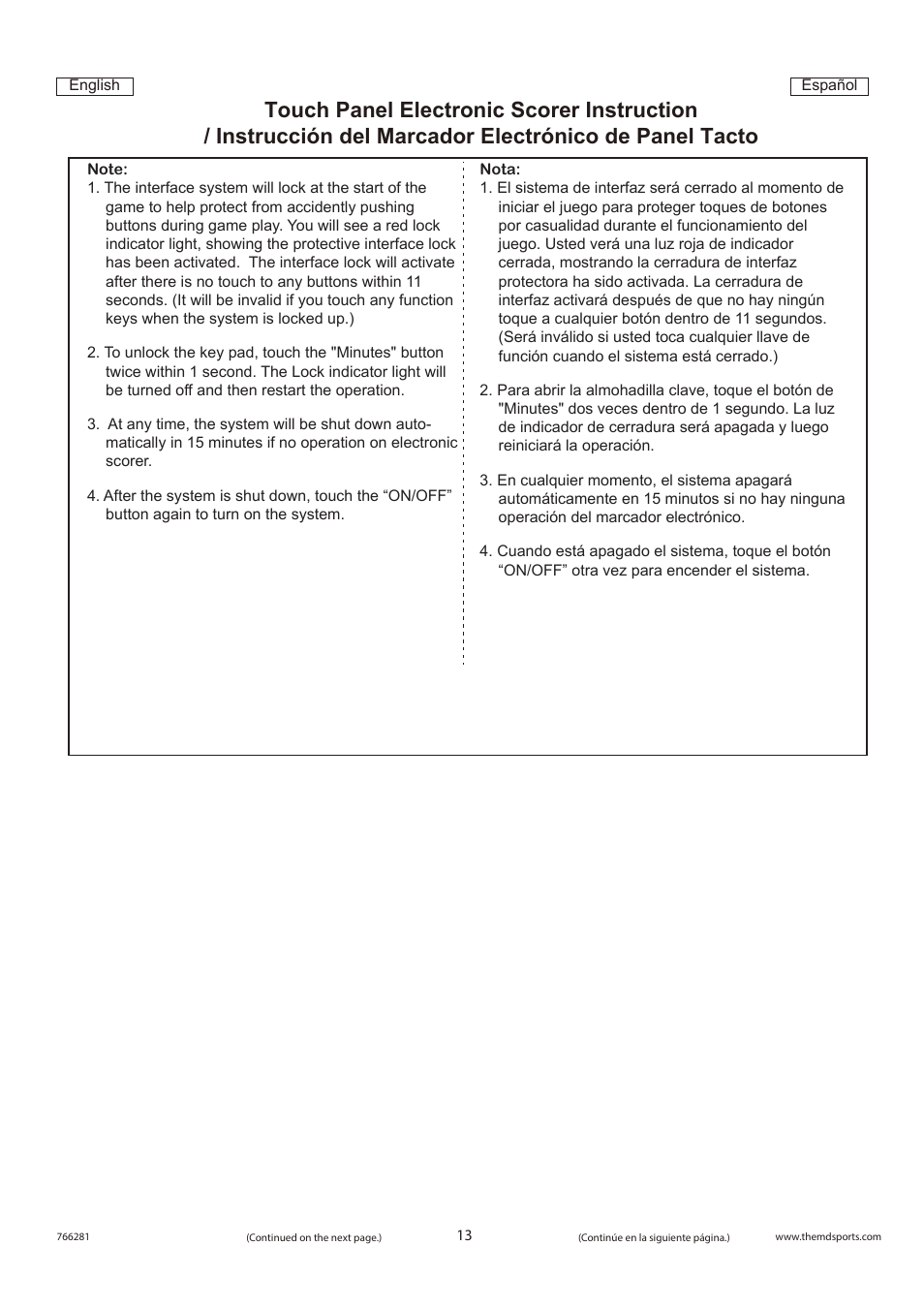 Medal Sports CS1319002/766281 User Manual | Page 14 / 15