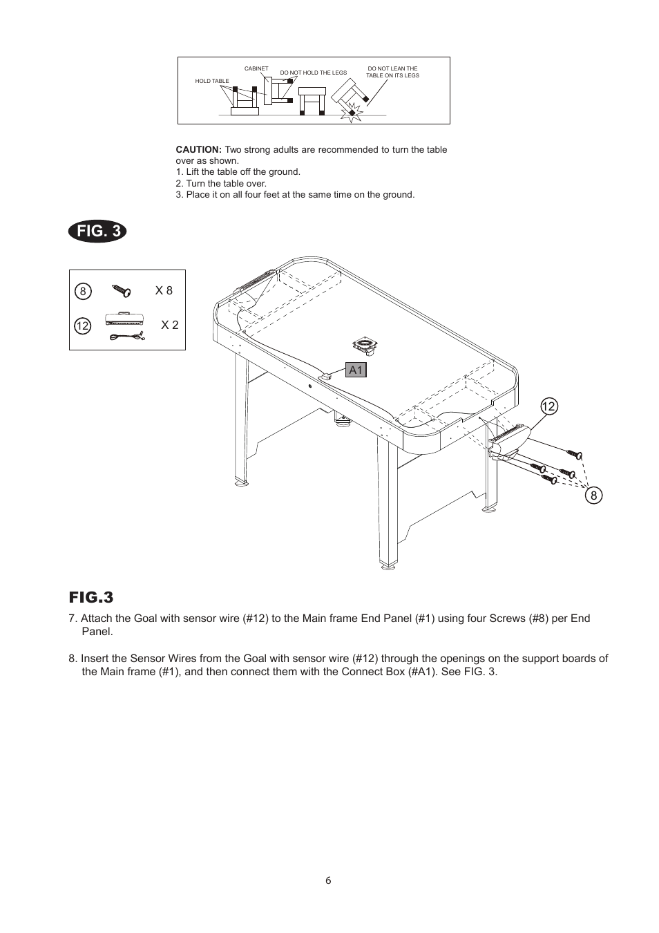 Fig. 3, Fig.3 | Medal Sports FH15402 User Manual | Page 7 / 10