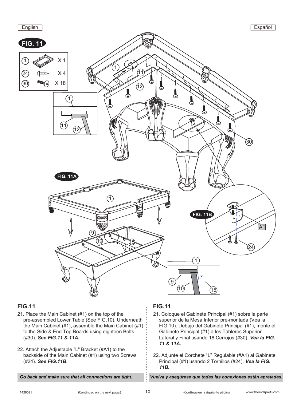 Fig. 11 | Medal Sports FH1439021 User Manual | Page 11 / 14