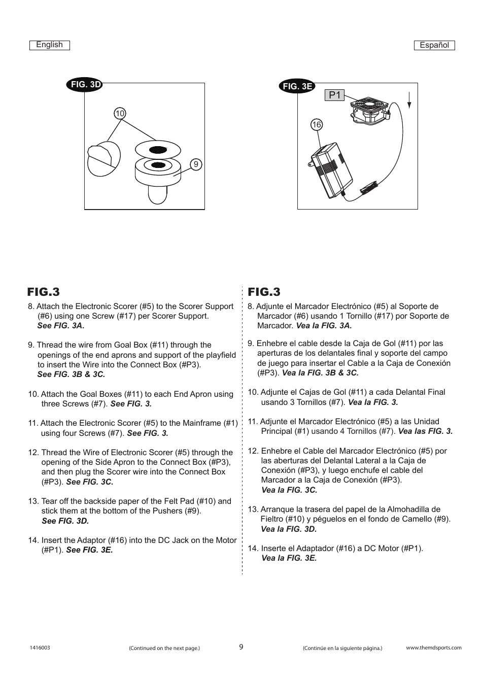 Fig.3 | Medal Sports WM.com1416003 User Manual | Page 10 / 12