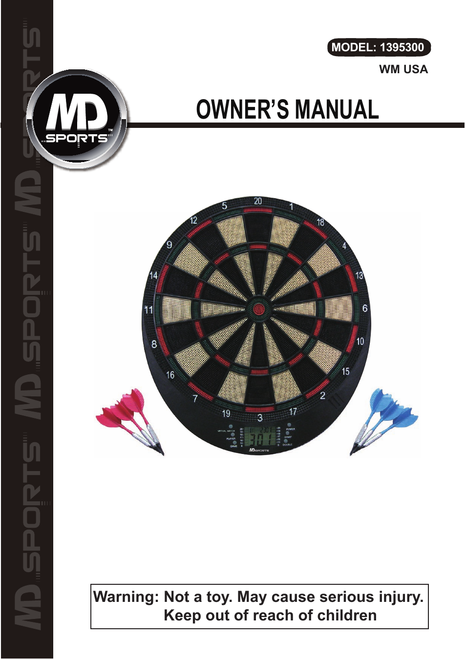 Medal Sports WMUSA1395300 User Manual | 12 pages