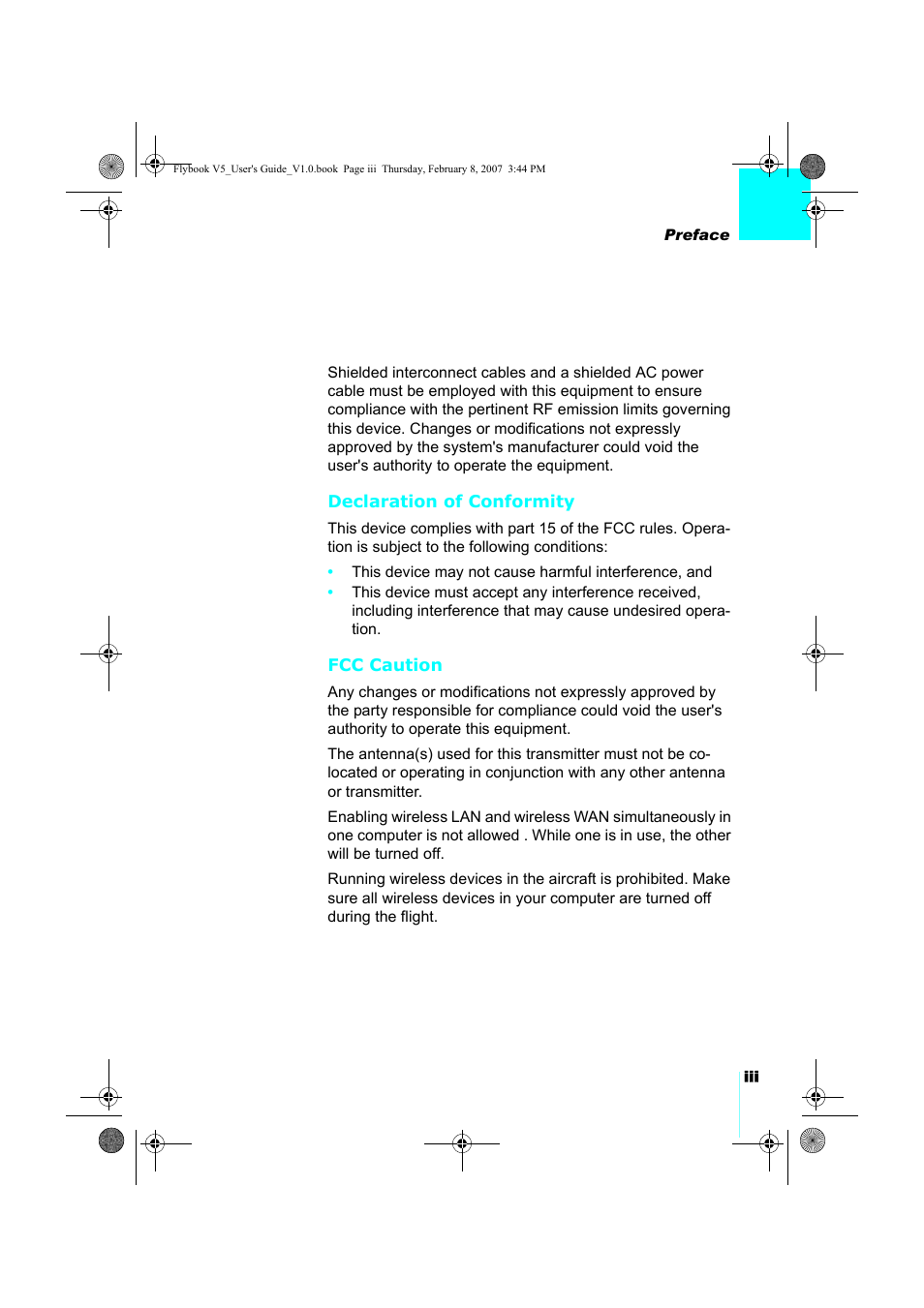 Dialogue Tech V5W1BBHA User Manual | Page 5 / 96