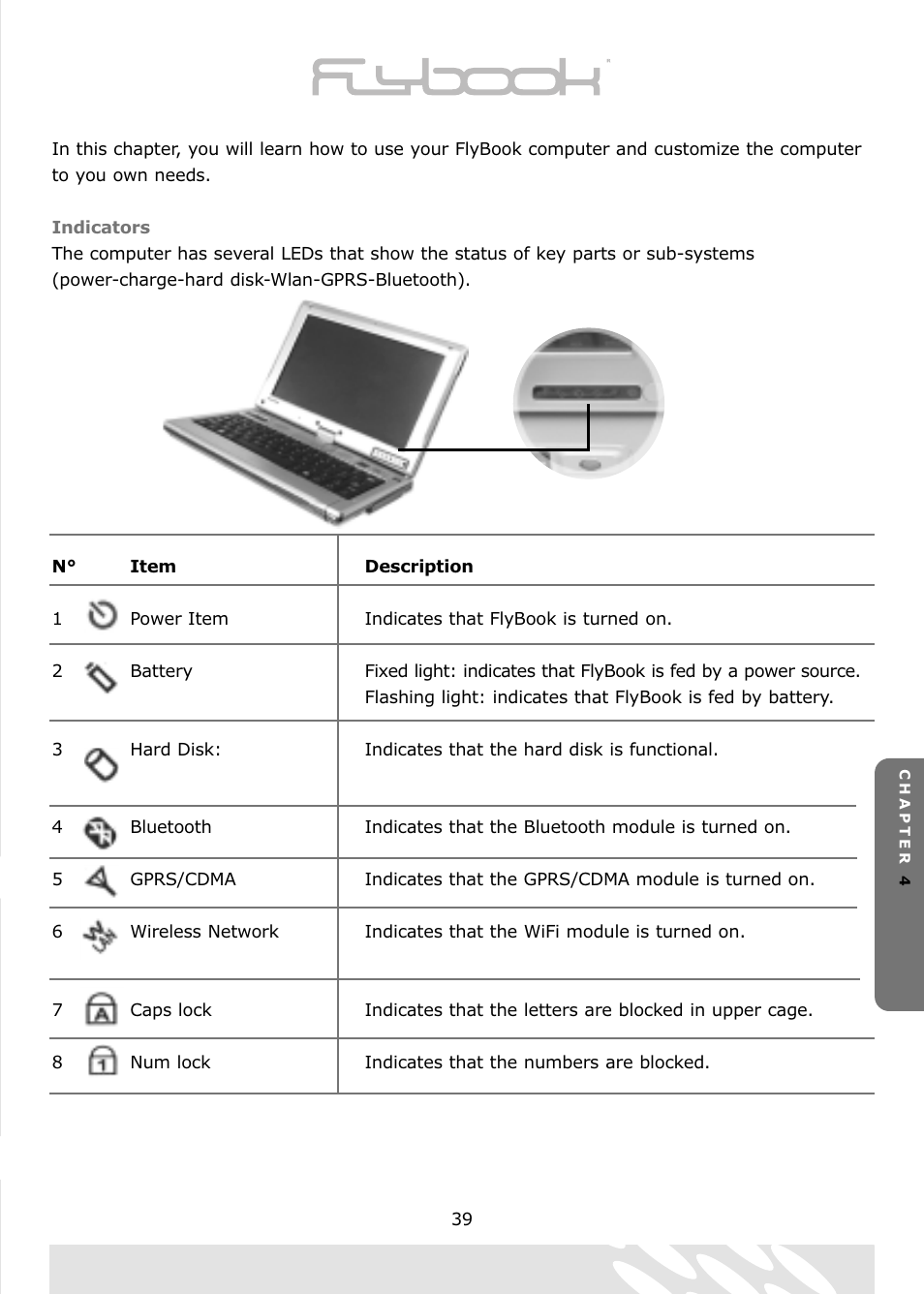 Dialogue Tech Flybook 3G Notebook PC User Manual | Page 39 / 84