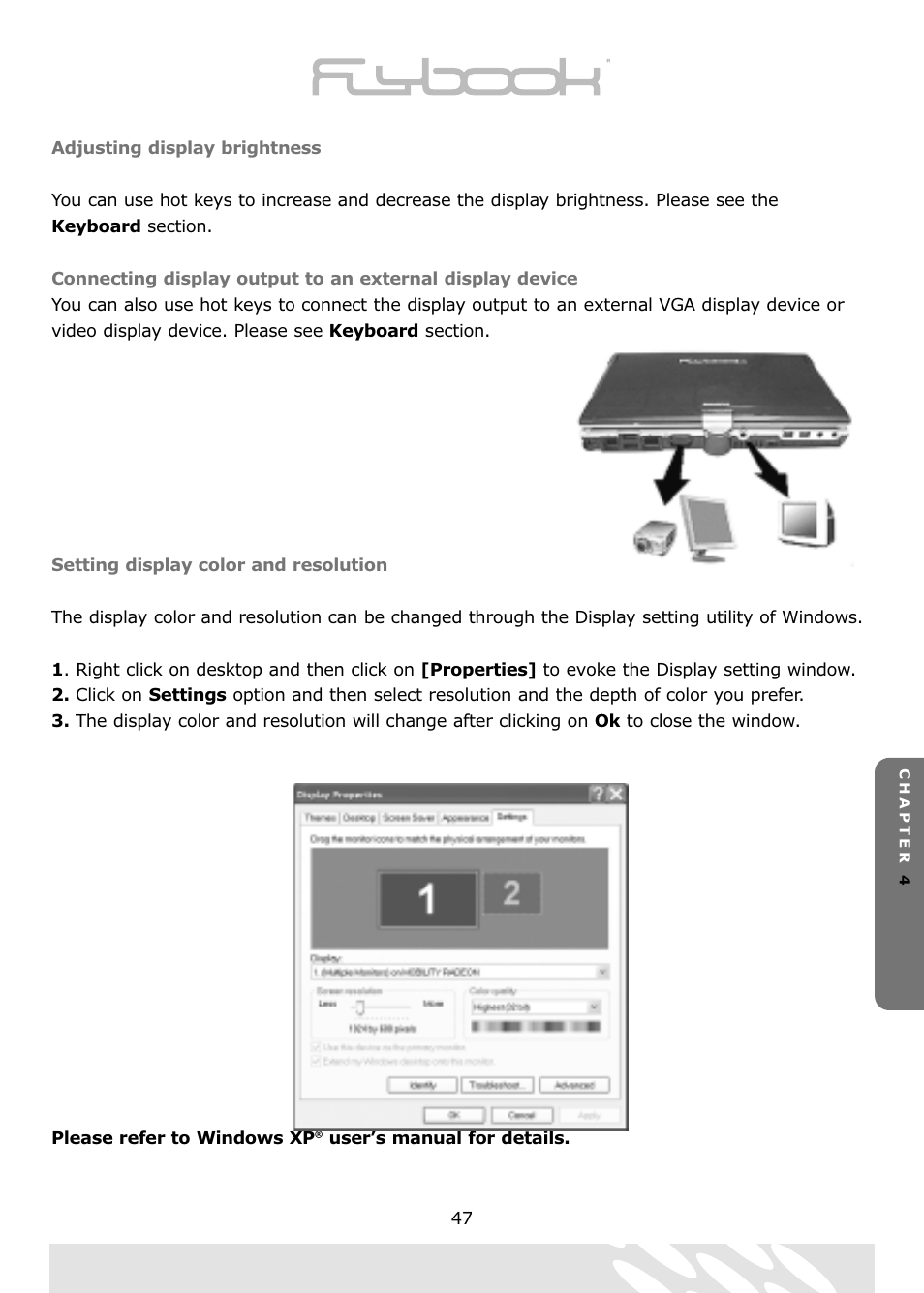 Dialogue Tech Flybook 3G Notebook PC User Manual | Page 47 / 84