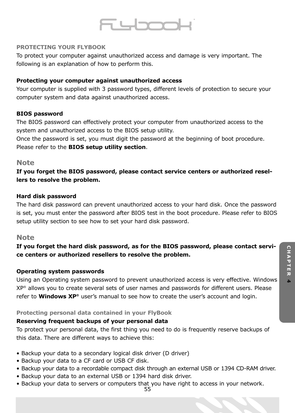 Dialogue Tech Flybook 3G Notebook PC User Manual | Page 55 / 84