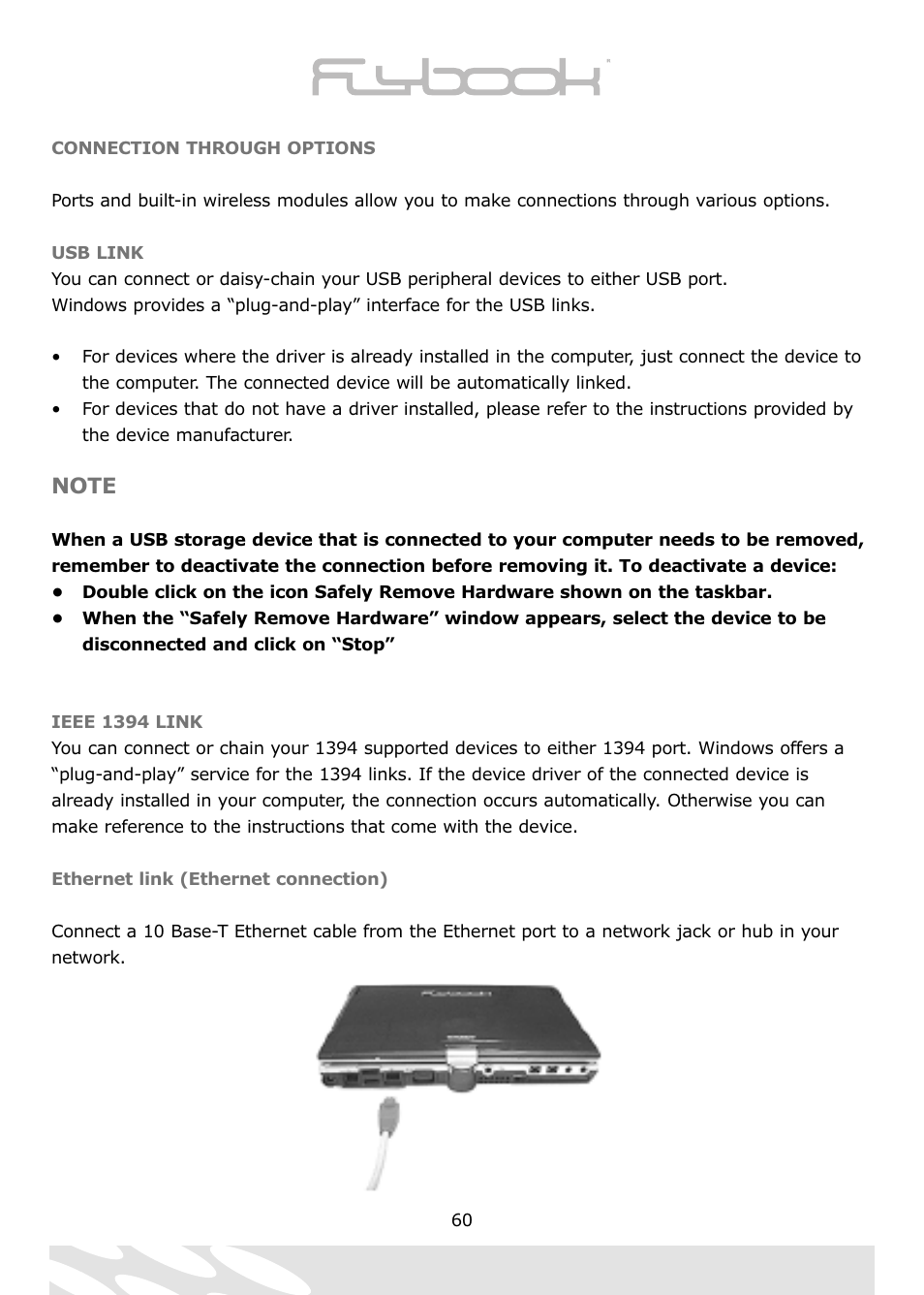 Dialogue Tech Flybook 3G Notebook PC User Manual | Page 60 / 84