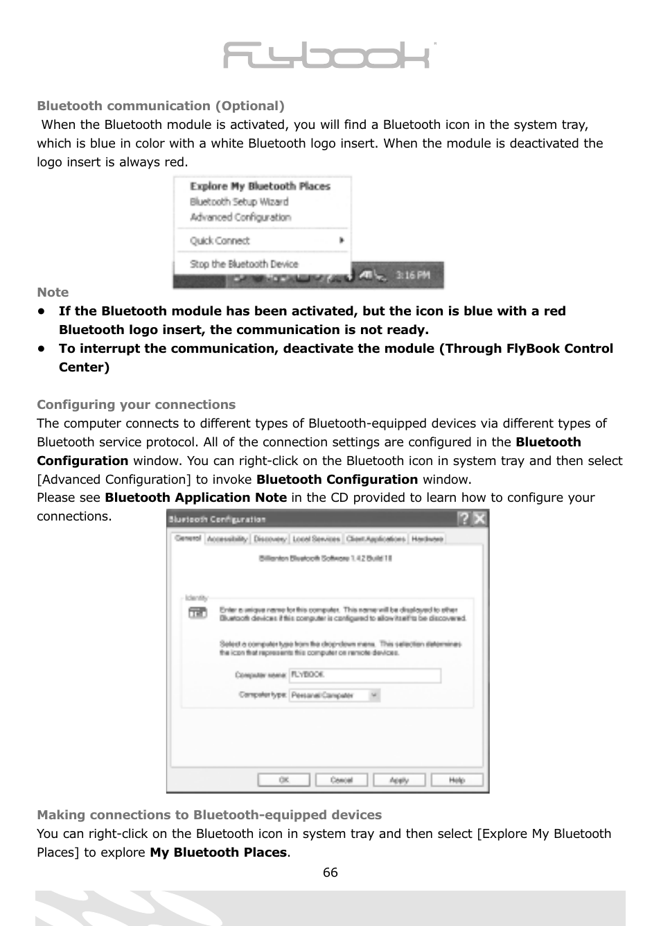 Dialogue Tech Flybook 3G Notebook PC User Manual | Page 66 / 84