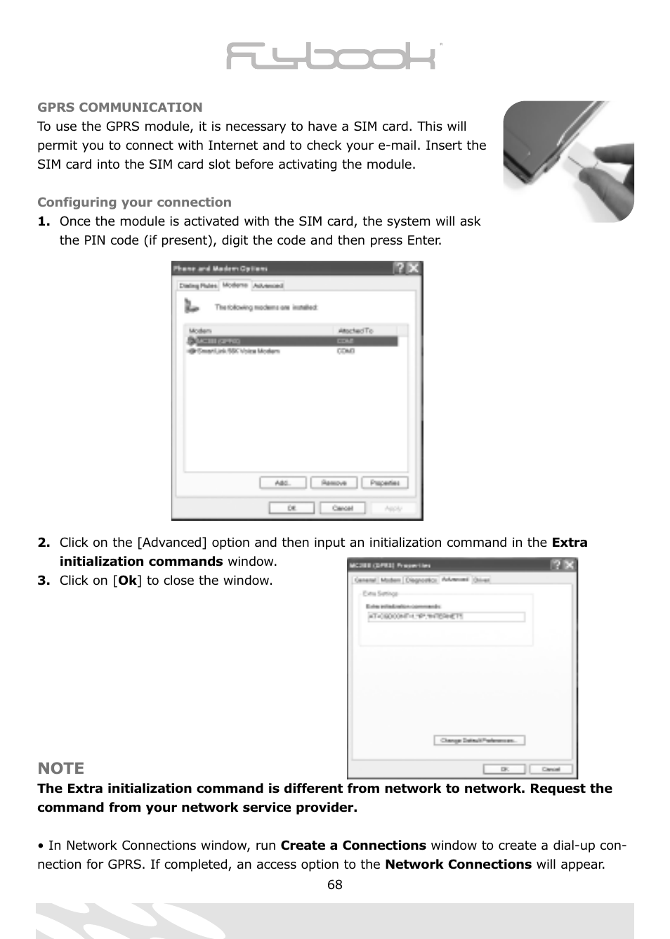Dialogue Tech Flybook 3G Notebook PC User Manual | Page 68 / 84