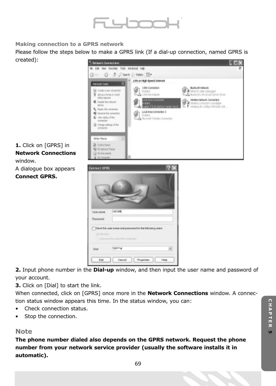 Dialogue Tech Flybook 3G Notebook PC User Manual | Page 69 / 84