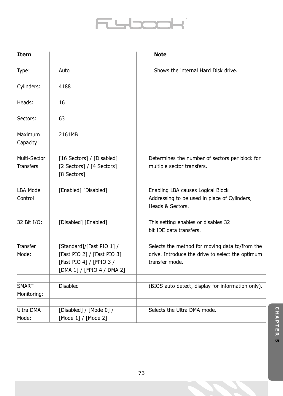 Dialogue Tech Flybook 3G Notebook PC User Manual | Page 73 / 84