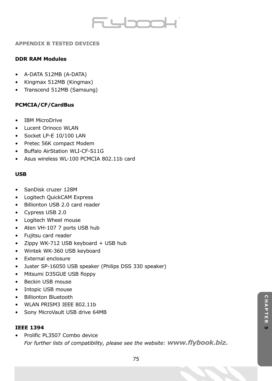 Dialogue Tech Flybook 3G Notebook PC User Manual | Page 75 / 84